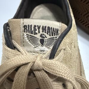 Men's Suede Lace-Up Loafers in Beige